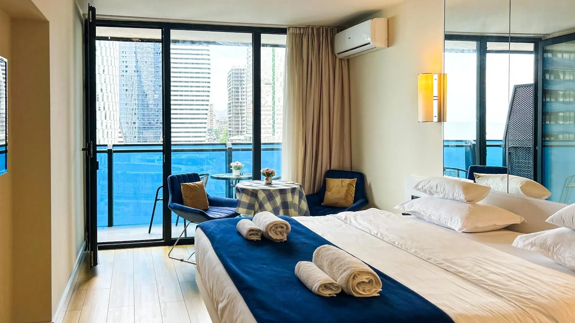 1 Bedroom Apartment In Orbi City With Sea View Batumi Georgien